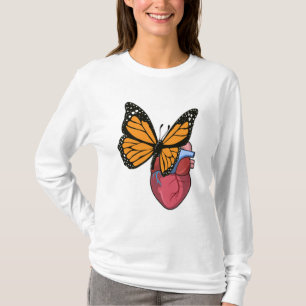 Butterfly with Heart T-Shirt