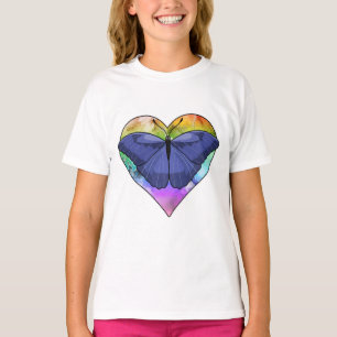 Butterfly with Heart T-Shirt