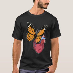 Butterfly with Heart T-Shirt
