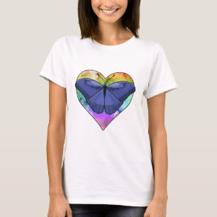 Butterfly with Heart T-Shirt
