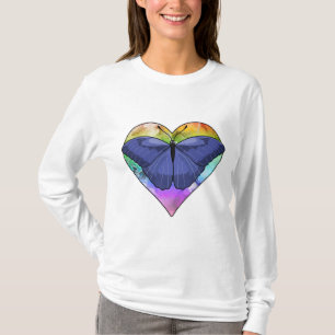 Butterfly with Heart T-Shirt