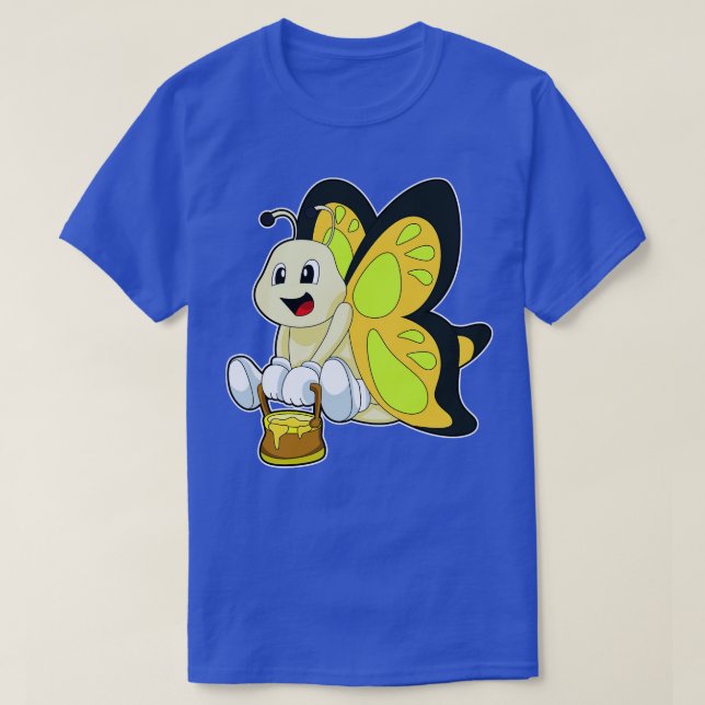 Butterfly with Honey T-Shirt (Design Front)