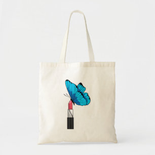 Butterfly with Lipstick Tote Bag