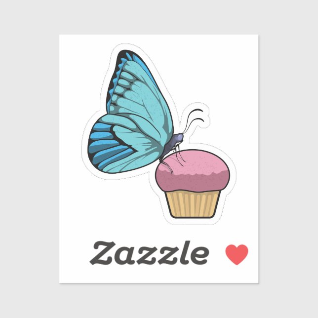 Butterfly with Muffin (Sheet)