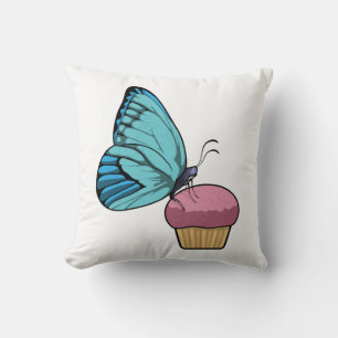Butterfly with Muffin Cushion