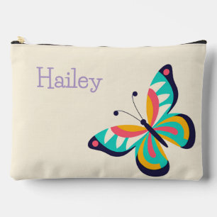 Butterfly with Name Accessory Pouch