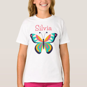 Butterfly with Name T-Shirt