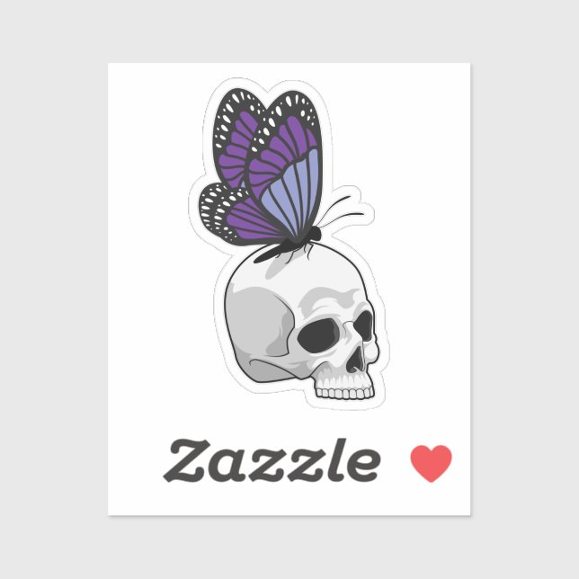 Butterfly with Skull (Sheet)