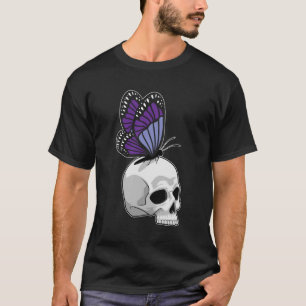 Butterfly with Skull T-Shirt