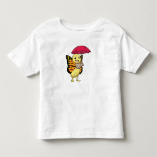 Butterfly with Umbrella Toddler T-Shirt