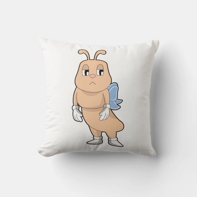 Butterfly without Wings Cushion (Front)