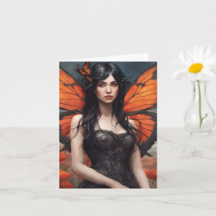 Butterfly Woman, All Occasions Card