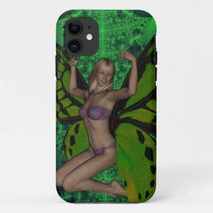 Butterfly woman iPhone 11 case