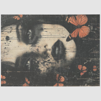 Butterfly Woman Tissue Paper