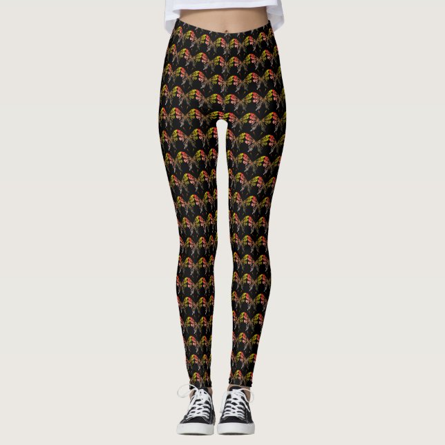 Butterfly Women's Leggings (Front)