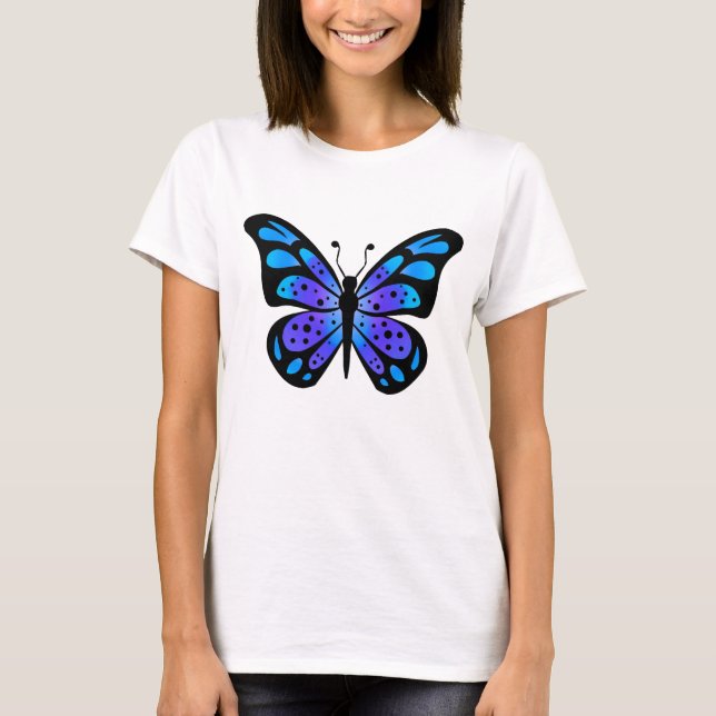 Butterfly Womens shirt (Front)