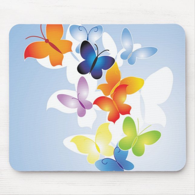 Butterfly Wonder Mouse Mat (Front)