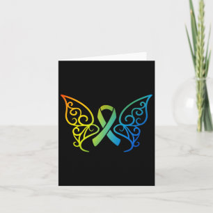 Butterfly World Cancer Day 1 Card