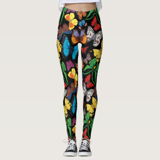 Butterfly World Dark Leggings