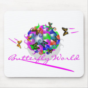 BUTTERFLY WORLD MOUSEPAD