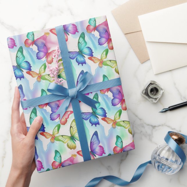 Butterfly Wrapping Paper (Gifting)