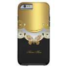 Butterfly Yellow Gold Black