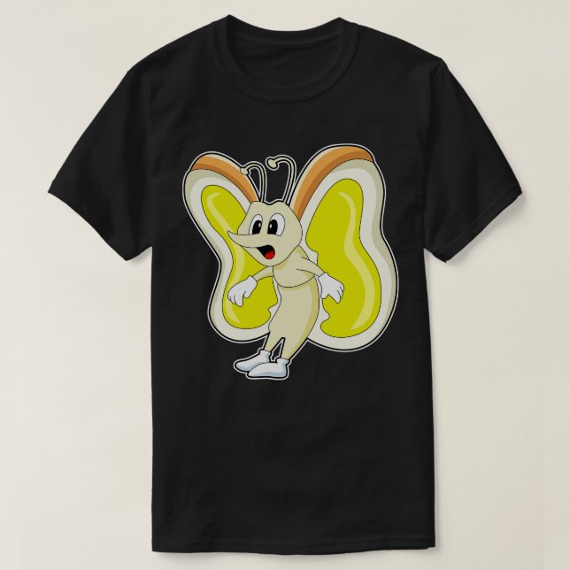 Butterfly yellow T-Shirt (Design Front)