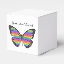 Butterfly You Are Loved Favour Box