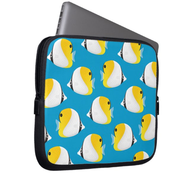 Butterflyfish Laptop Sleeve (Front Right)