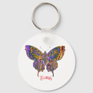 ButterflyKeychain Key Ring