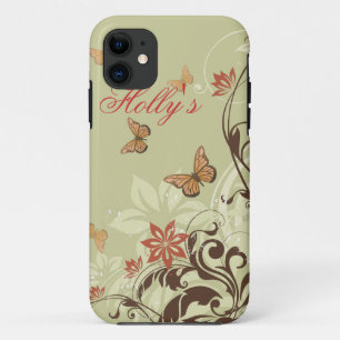 Butterfly's and Vines iPhone 11 Case