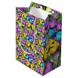 Butterfly's Colourful Medium Gift Bag