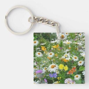 Butterfly's Garden Key Ring