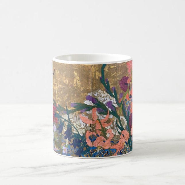 Butterfly's Gilded Dream Coffee Mug (Center)
