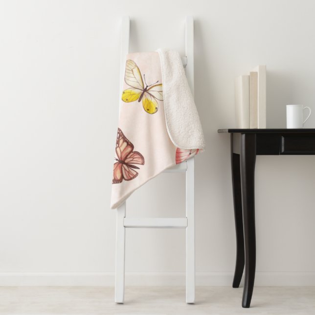 #Butterfly'sSherpaBlanket Sherpa Blanket (In Situ)