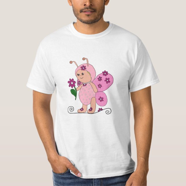 butterling Rosa T-Shirt (Front)