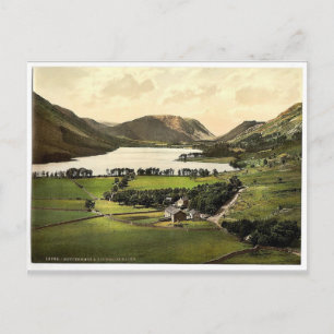 Buttermere and Crummock Water, Lake District, Engl Postcard