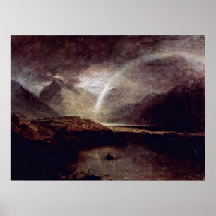 Buttermere Lake by Joseph Mallord William Turner Poster
