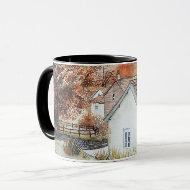 Buttermere Village, Lake District, England Mug (Front Left)