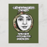 Buttermilk Capital Of The World Postcard