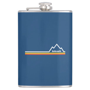 Buttermilk Colorado Hip Flask