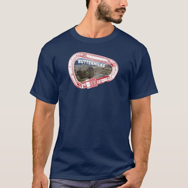 Buttermilks Climbing Carabiner Shirt (Front)
