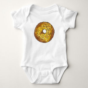 Butternut Crunch Doughnut Doughnut Foodie Breakfas Baby Bodysuit
