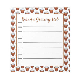 Butterscotch Pudding Whipped Cream Southern Food Notepad