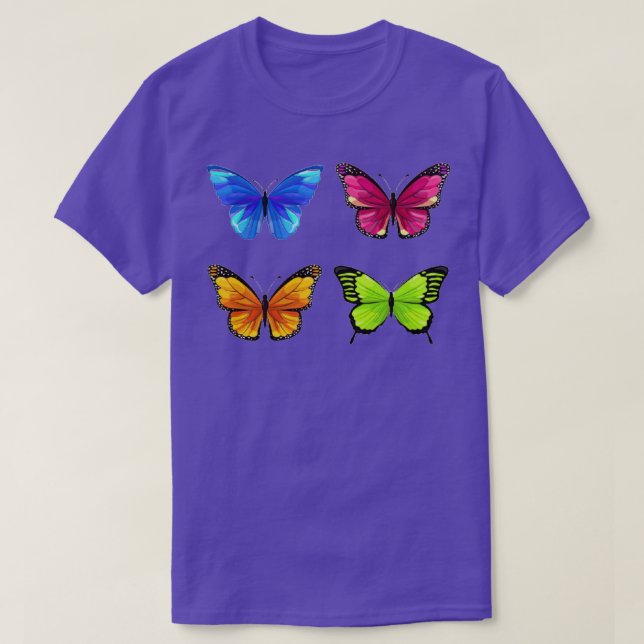 Butterspace beautiful butterfly T-Shirt (Design Front)