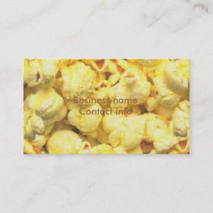 BUTTERY POPCORN BUSINESS CARD