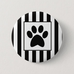 Buttom Patinha with stripes 6 Cm Round Badge