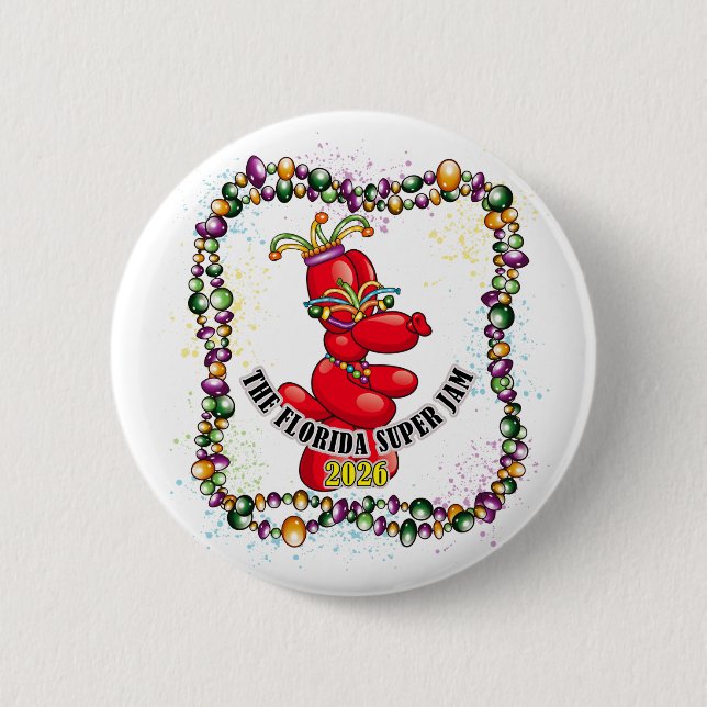 Button2026 6 Cm Round Badge (Front)