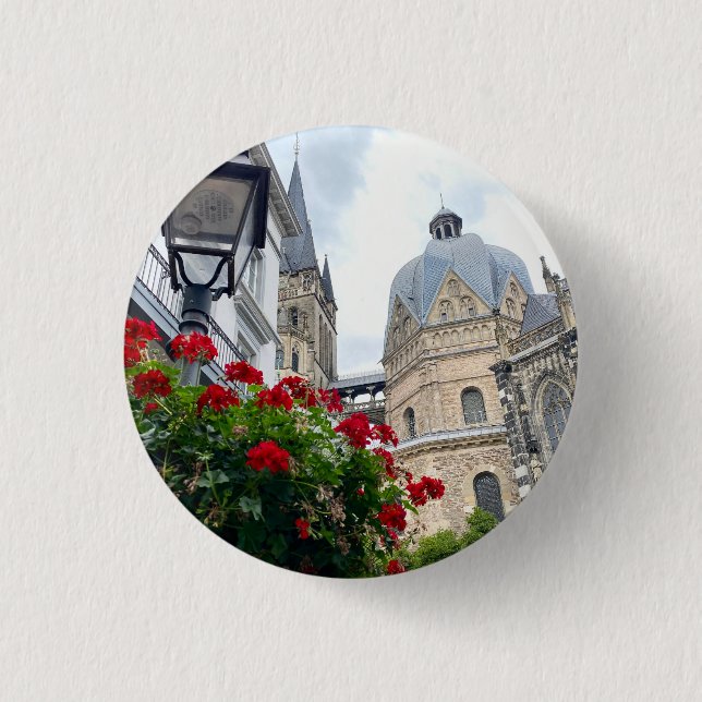Button Aachen Cathedral (Front)