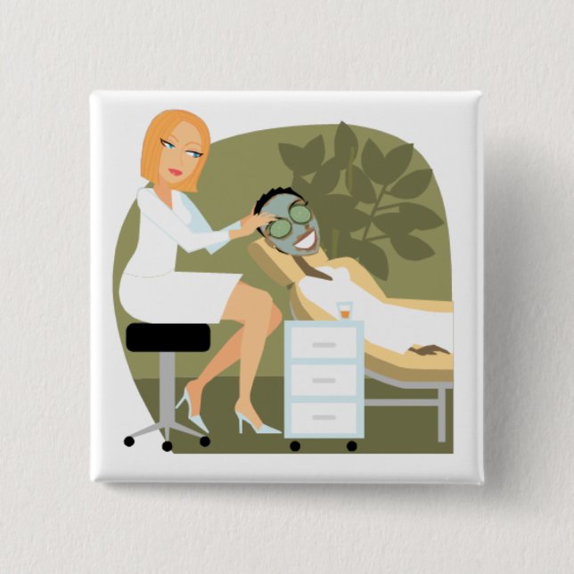 Button Aesthetician (Front)